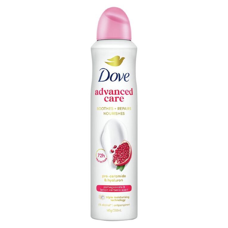 Dove Antiperspirant Advance Pomegranate 250ml, , hi-res
