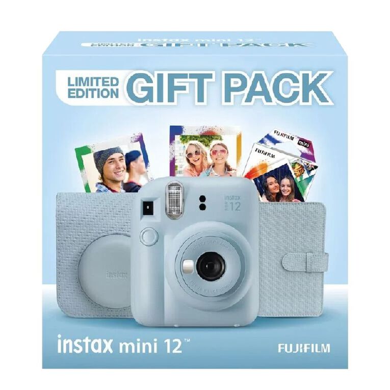 Fujifilm Instax Mini 12 Limited Edition Gift Pack Blue 2025, , hi-res