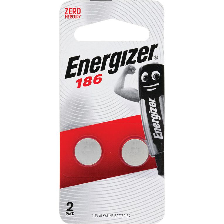 Energizer Alkaline Button Battery 186 2 Pack 2 Pack, , hi-res