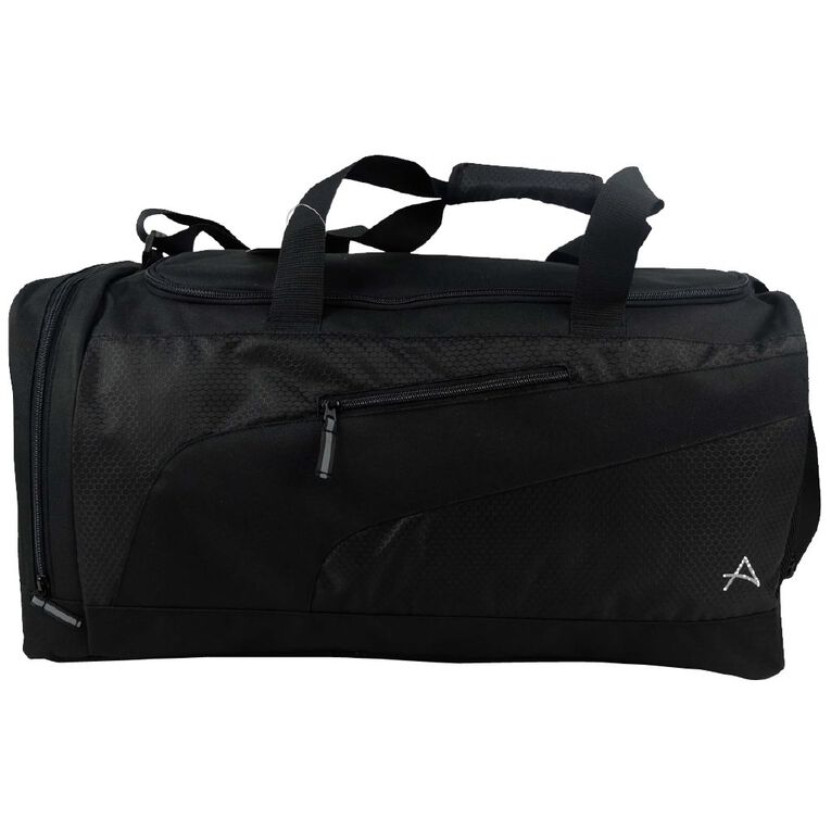 Active Intent Recycled Sports Bag Black 84L, , hi-res