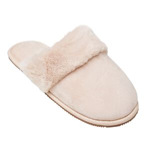 H&H Women's Trim Scuff Slippers