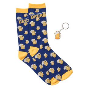 FY27 Beer Sock and Keyring Set