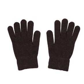 H&H Women's Supersoft Rib Gloves GRY