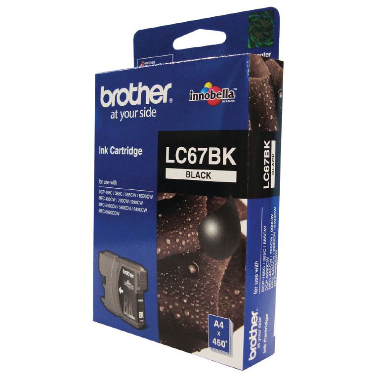 Brother Ink LC67 Black (450 Pages), , hi-res