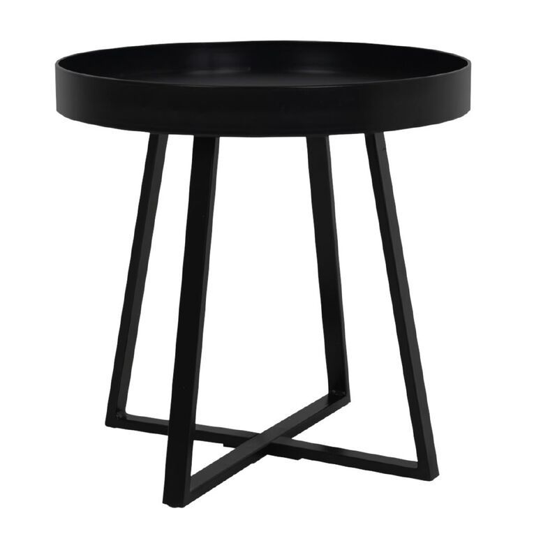Living & Co Monti Side Table Black, , hi-res