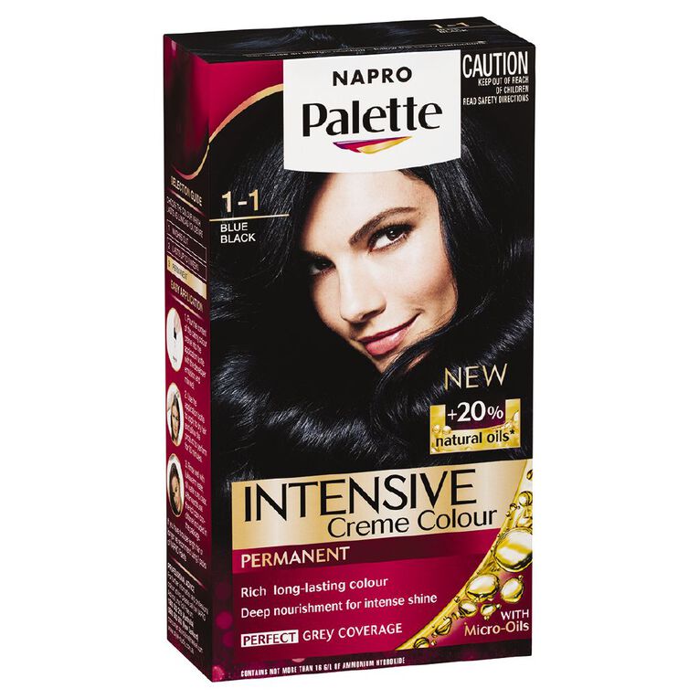 Napro Palette Hair Colour Blue Black 1-1, , hi-res