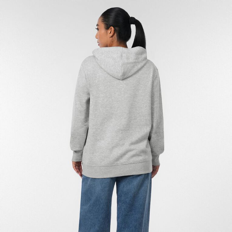 H&H Women's Essential Pullover Hoodie, Grey Mid, hi-res
