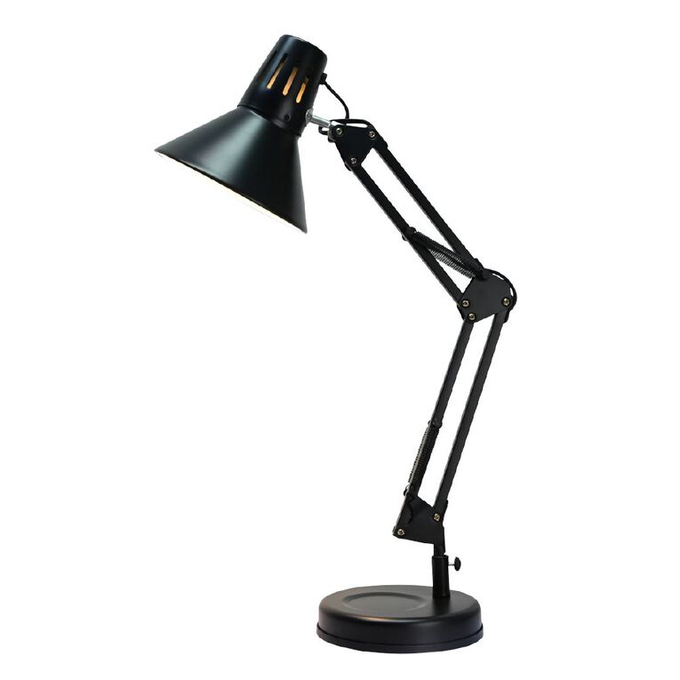 Living & Co Parker Desk Lamp Black, , hi-res