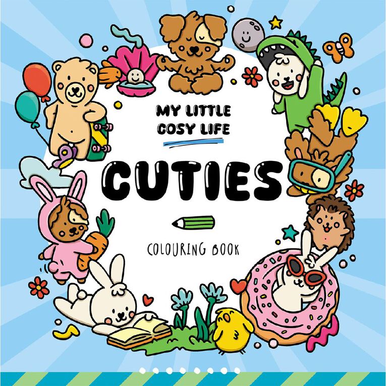 My Cosy Little Life: Cuties Colouring Book, , hi-res