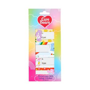 Care Bears Christmas Gift Tag Stickers 20 Pack