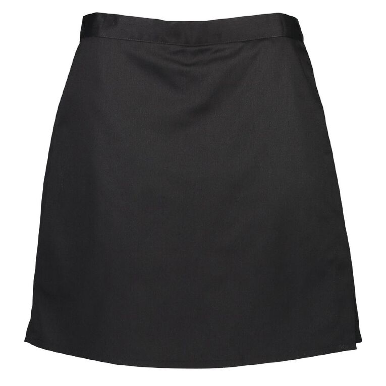 Schooltex Girls' Bib Front Skort, Black, hi-res
