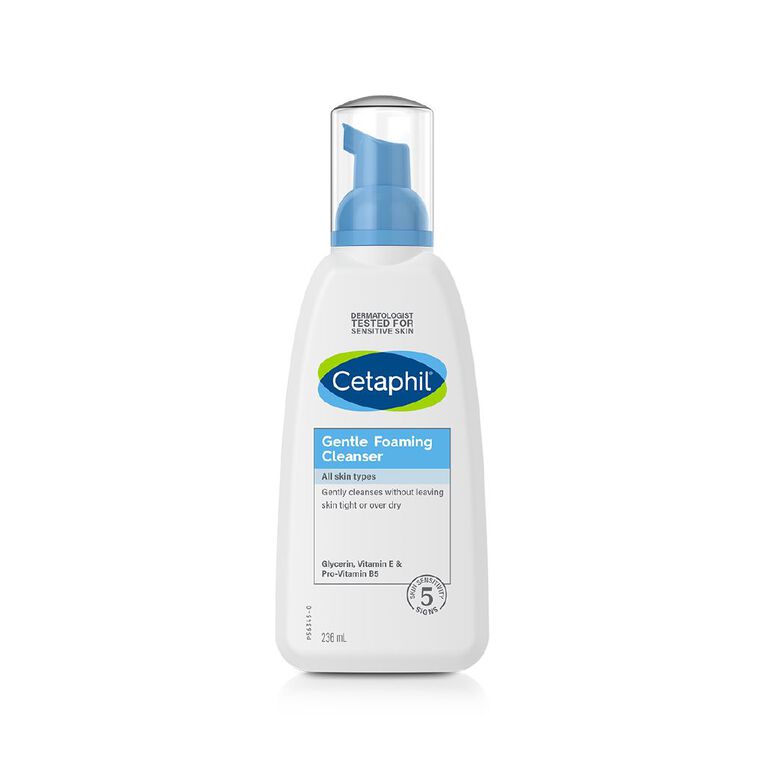 Cetaphil Face Gentle Foam Cleanser 236ml, , hi-res