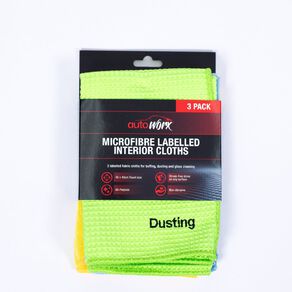 Autoworx Microfibre Labelled Interior Cloths