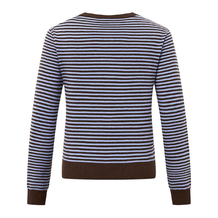 H&H Women's Essential Cardigan, Blue, hi-res