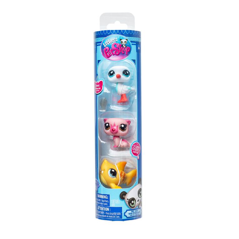 Littlest Pet Shop Trio in Tube Assorted, , hi-res