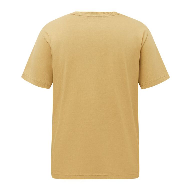 H&H Men's Regular Fit Pocket Tee, Yellow Light, hi-res