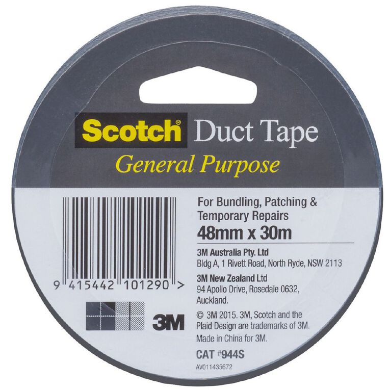 Scotch General Purpose Duct Tape 48mm x 30m, , hi-res