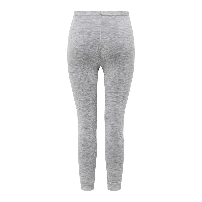 H&H Women's Merino Thermal Long Johns, Grey Marle, hi-res