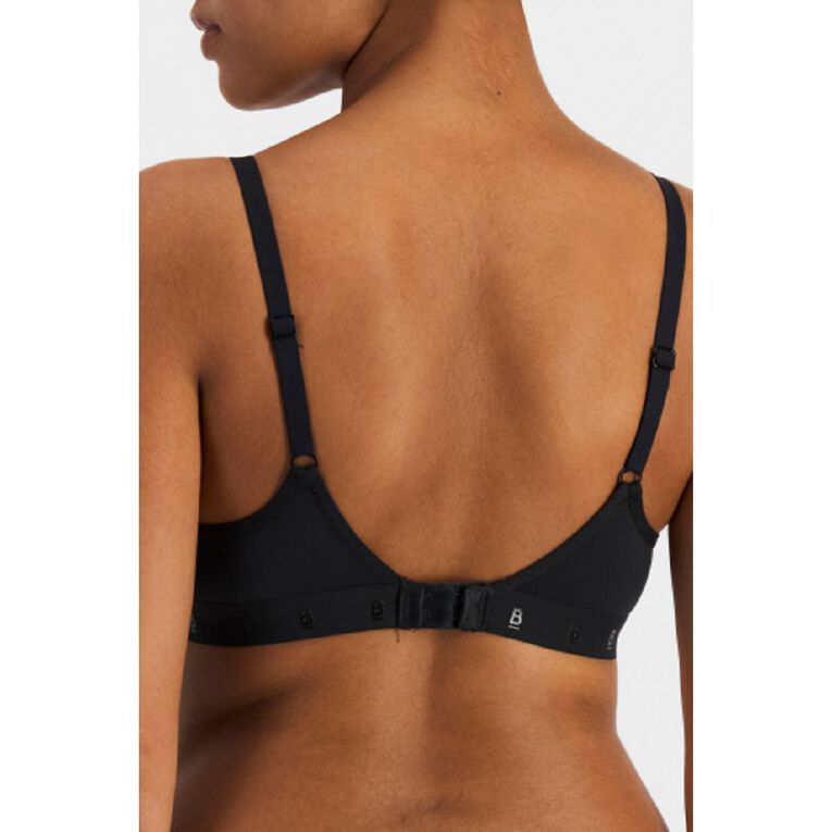 B FOR BONDS Women's Wirefree Tee Bra, Black, hi-res