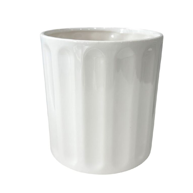 Northcote Pottery Axton 15cm Design 4 White, , hi-res