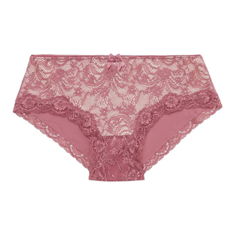 H&H Women's Florence Boyleg Briefs, Pink Mid, hi-res
