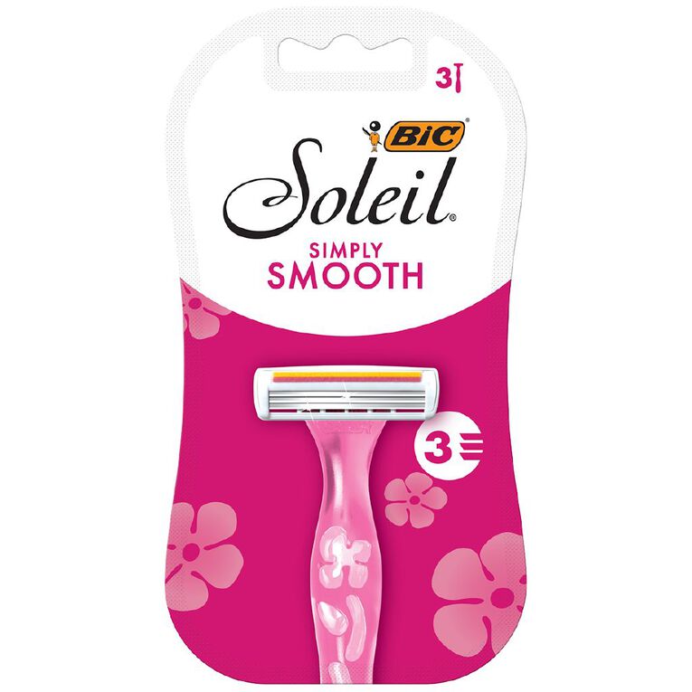 Bic Soleil Simply 3 Blades 3 Pack, , hi-res