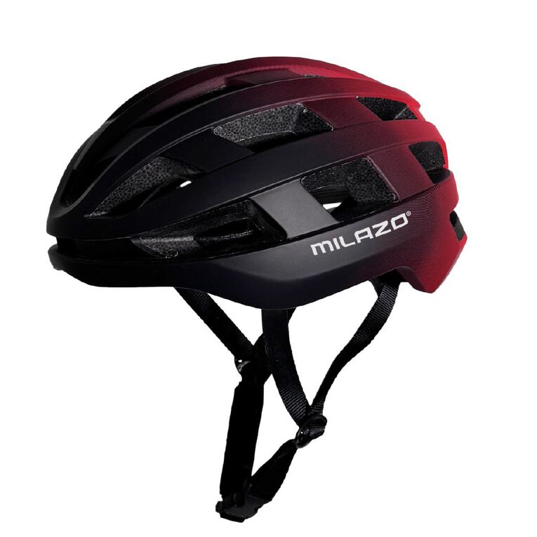 Milazo Road Helmet with LED Light Large, , hi-res