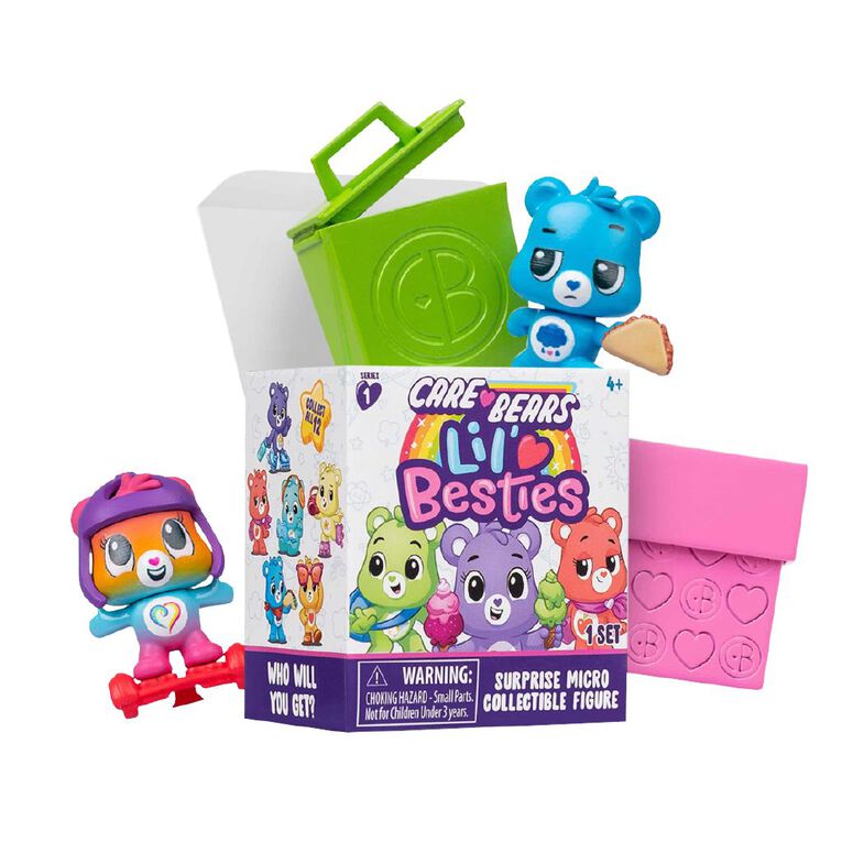 Care Bears Lil Besties Surprise Figures Assorted, , hi-res