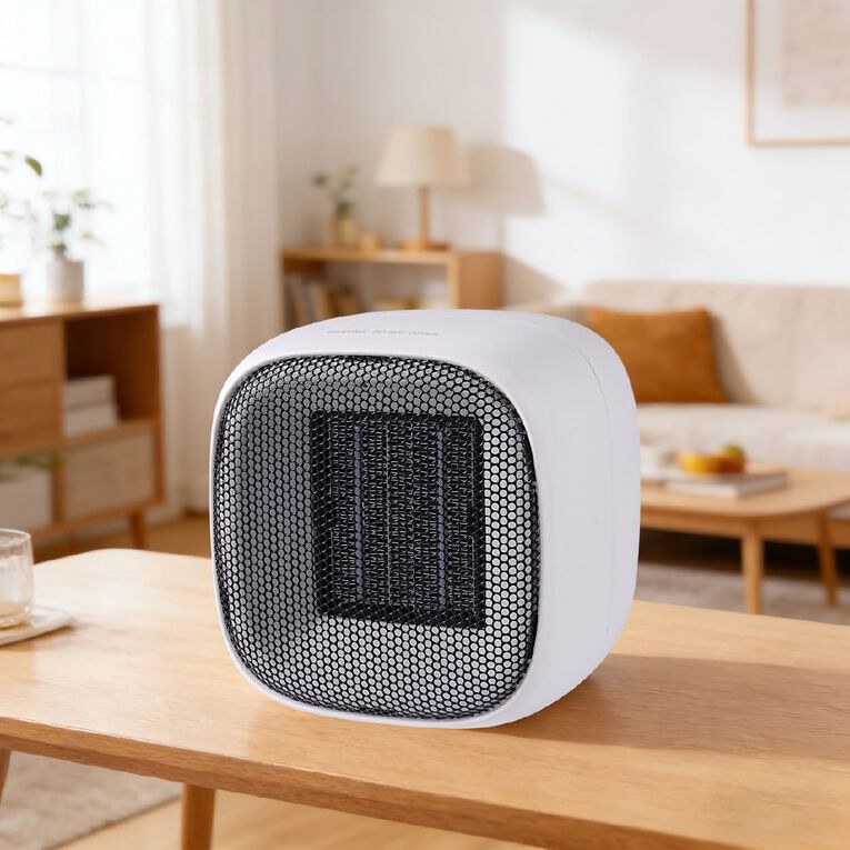 Living & Co Ceramic PTC Heater 600W White, , hi-res