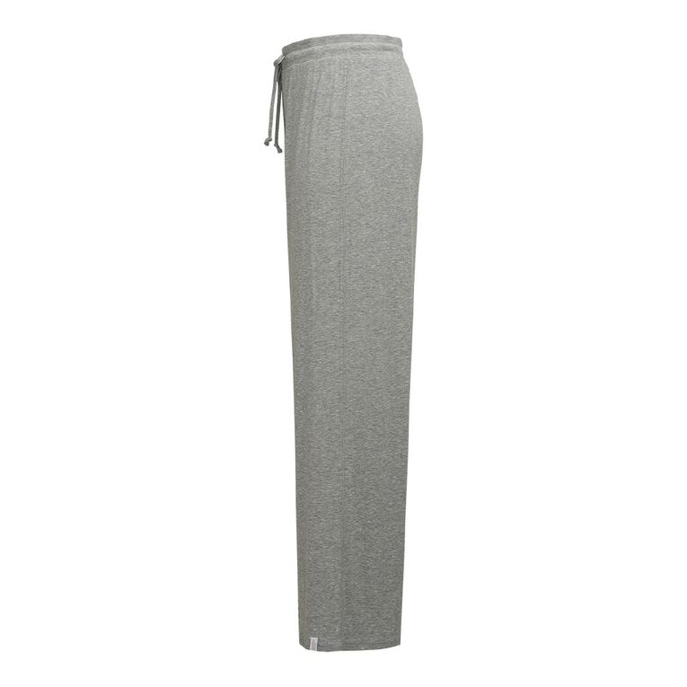 H&H Women's Lounge Ribbed Pants, Grey Marle, hi-res