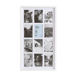 Living & Co Premium Collage Frame 12 Openings White 4in x 6in
