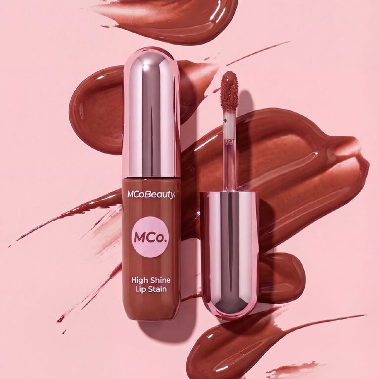 MCoBeauty High Shine Lip Stain - Mocha Muse, , hi-res
