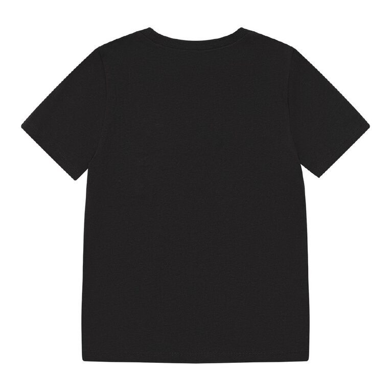 Young Original Short Sleeve Print Tee, Black, hi-res