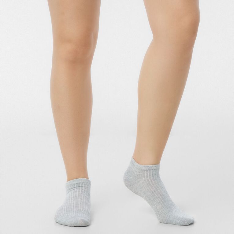 H&H Women's Bamboo Ankle Sock 3 Pack, Black, hi-res