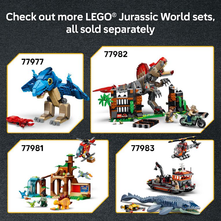 LEGO Jurassic World Young T. rex Transport Truck 77978, , hi-res