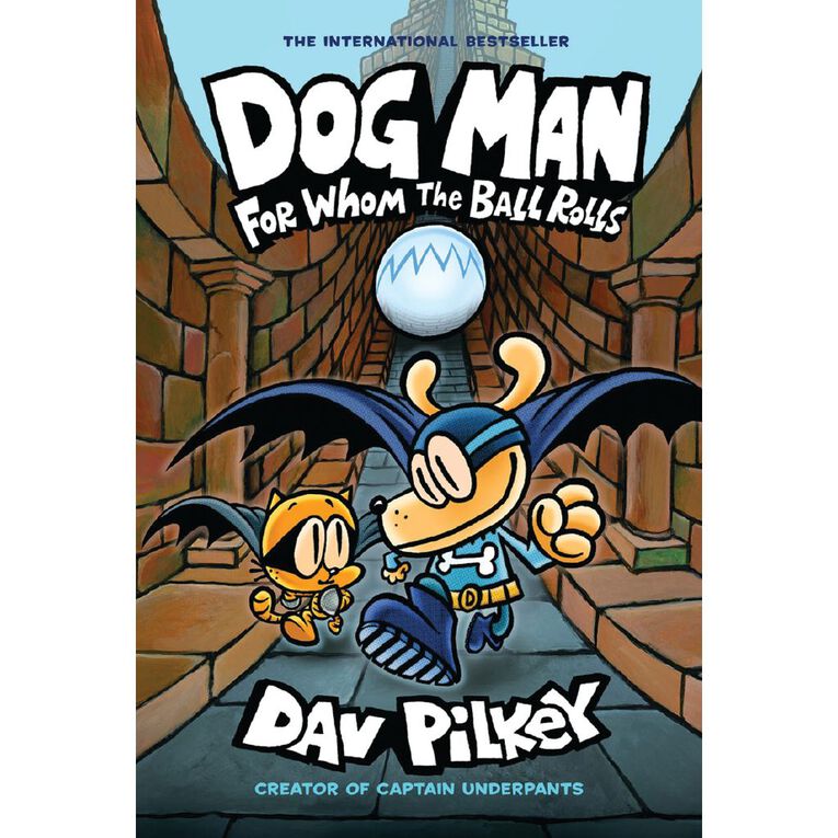 Dog Man #7 For Whom the Ball Rolls by Dav Pilkey, , hi-res