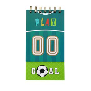 Kookie Football Notebook Note Pad Goal
