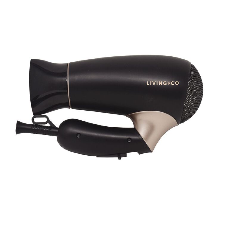 Living & Co Travel Hair Dryer 1600W, , hi-res