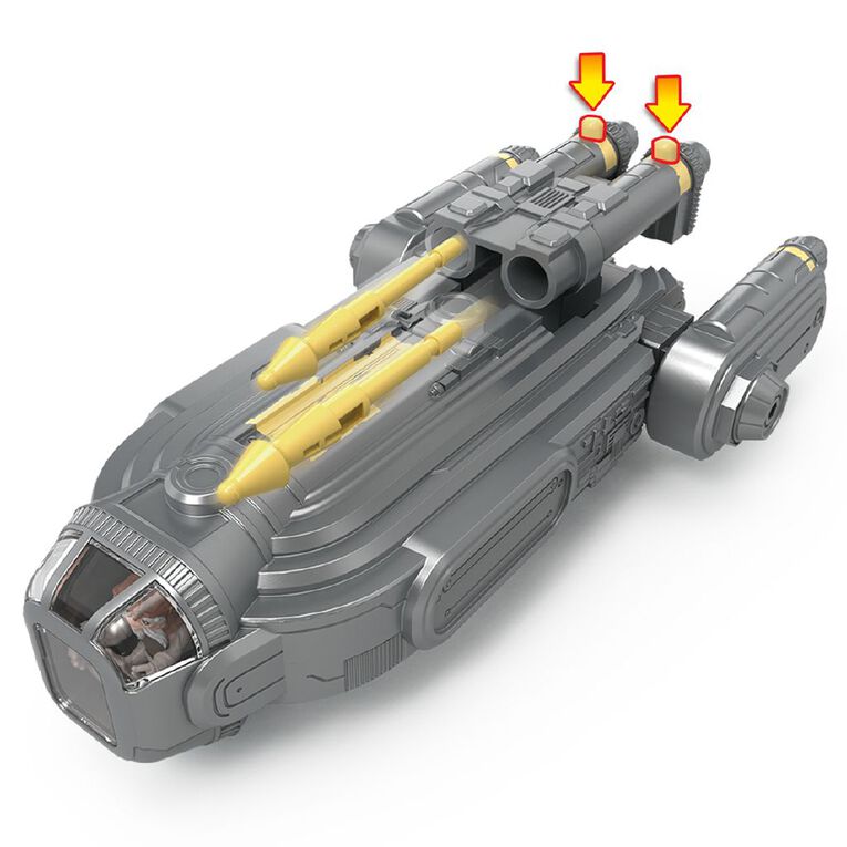 Star Wars Action Verse Grogu & Anzellans Starship, , hi-res