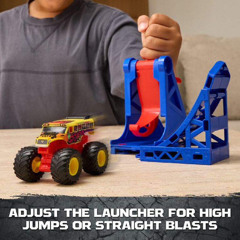 Monster Jam Crash Course Playset 1:64, , hi-res