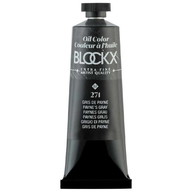 BLOCKX Oil Tube 35ml S2 271 Paynes Grey Grey, , hi-res