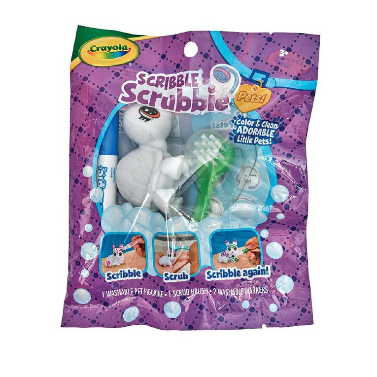 Crayola Scribble Scrubbie Pets Assorted, , hi-res