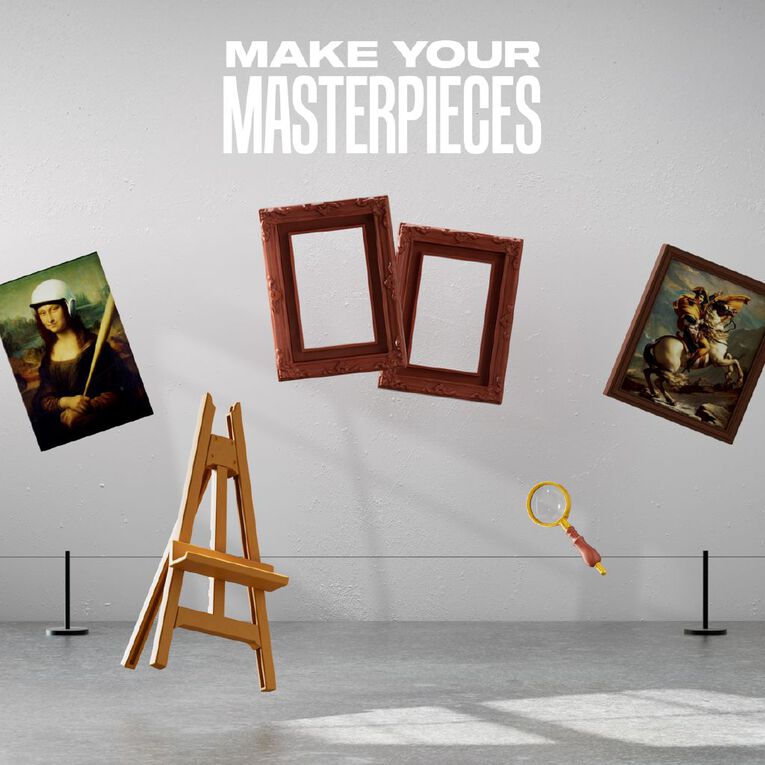 Zuru Mini Brands Masterpieces Series 1 Assorted, , hi-res