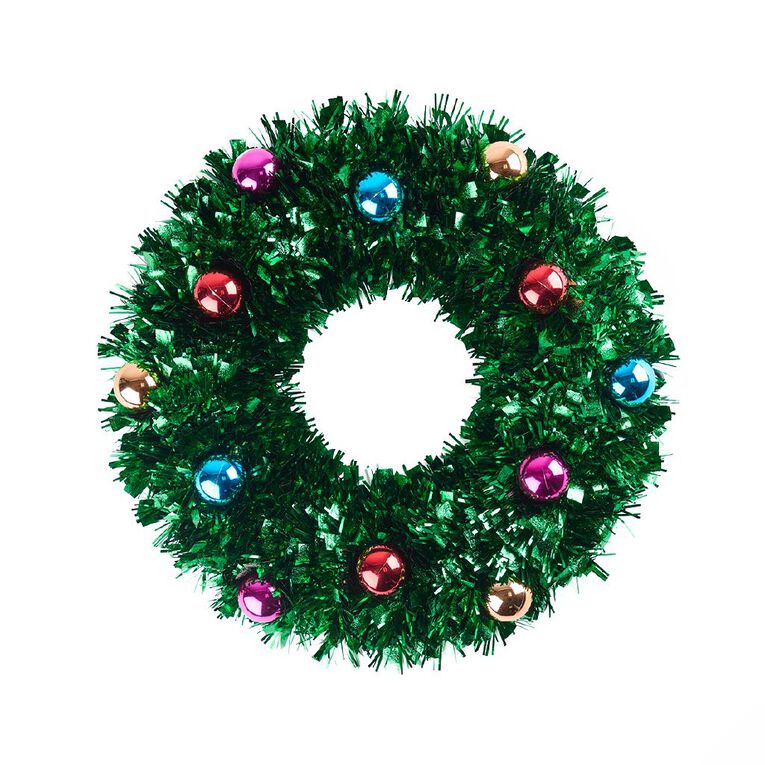 Wonderland Fun Festive Christmas Wreath 47cm, , hi-res