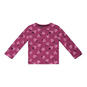 Young Original Relaxed Fit Long Sleeve All Over Print Tee
