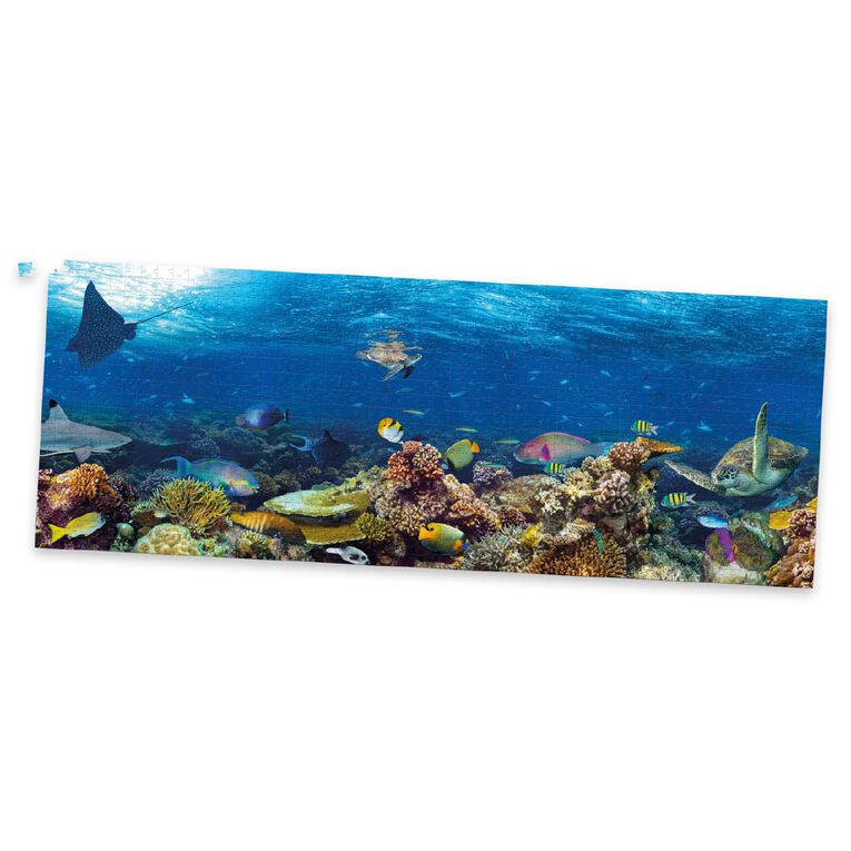 Panoramic Ocean Life 1000 Piece Puzzle, , hi-res
