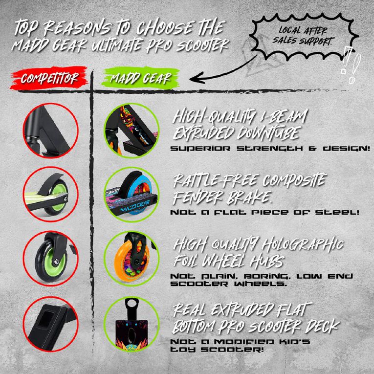 MADD Gear Whip Elite Scooter Owl, , hi-res