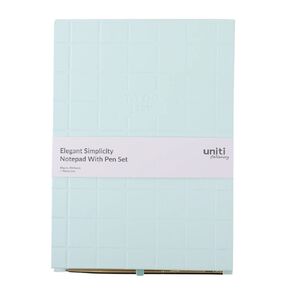 Uniti Stationery Elegant Simplicity Notepad With Pen Set