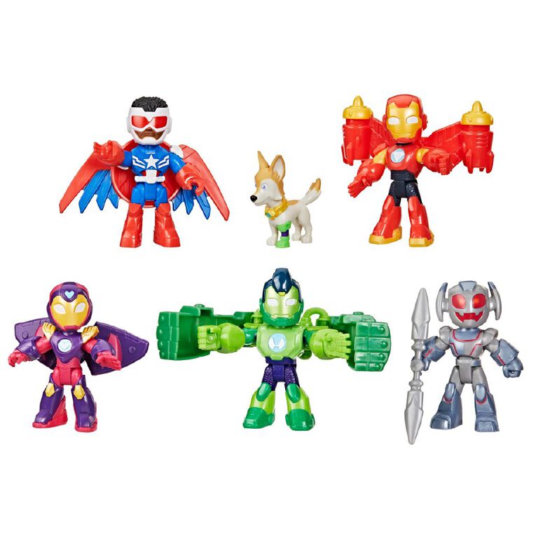 Marvel Iron Man & Friends Armored Up Avengers Pack, , hi-res