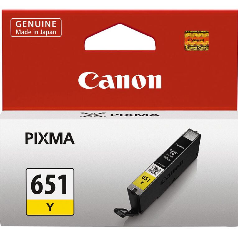 Canon Ink CLI651 Yellow (330 Pages), , hi-res